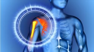 Ultrasound guided shoulder hydrodialatation